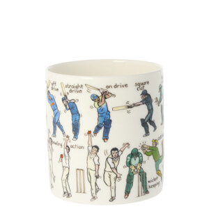 Picturemaps The Art of Cricket Mug 350ml